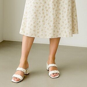 NWOT! SYKTKMX Braided Sandals